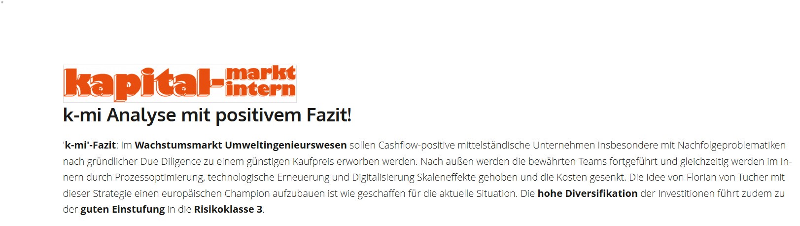 kapital-markt intern